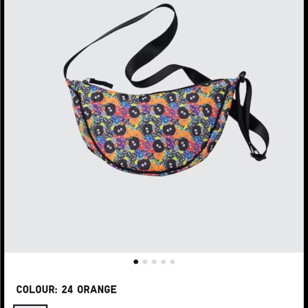 Uniqlo Totoro Colorful Floral Bag - Picture 2 of 5